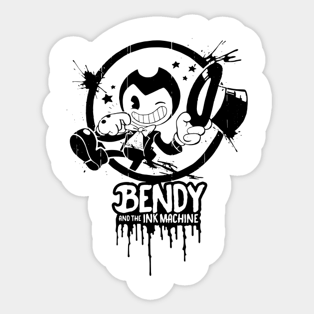 Bendy And The Ink Machine 2 Sticker by Mendozab Angelob